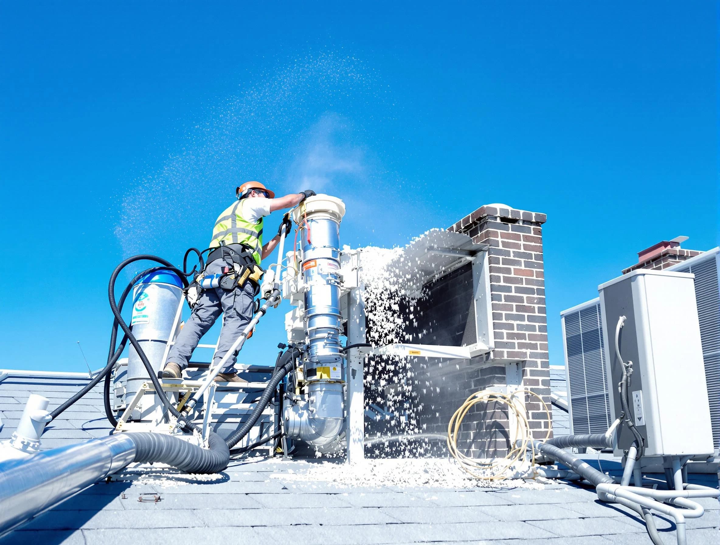 Expert roof dryer vent cleaning by Mount Olive Dryer Vent Cleaning in Mount Olive