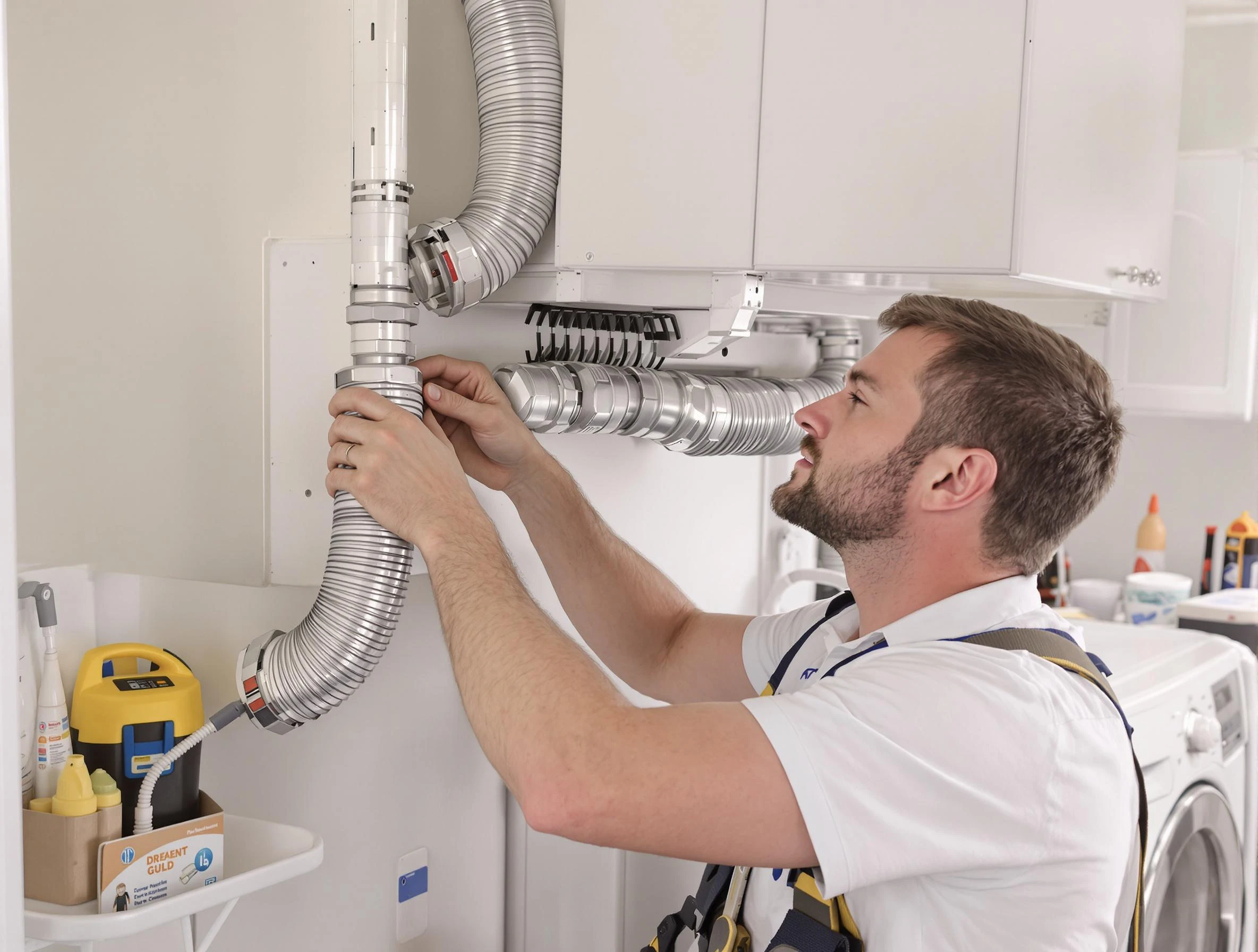Professional dryer vent repair and installation by Mount Olive Dryer Vent Cleaning in Mount Olive